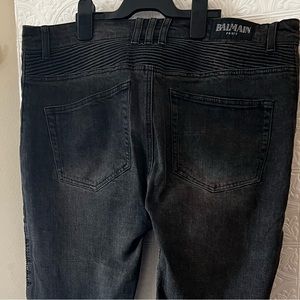 Balmain Denim black and gray Jeans
